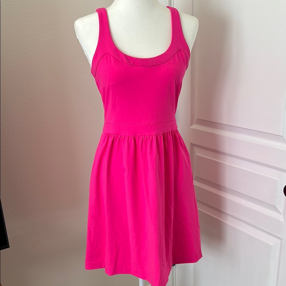 CYNTHIA ROWLEY Hot Pink Dress - Small